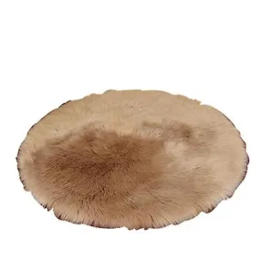 130cm Bean Paste Plush round bedroom carpet round cushion AZ1921