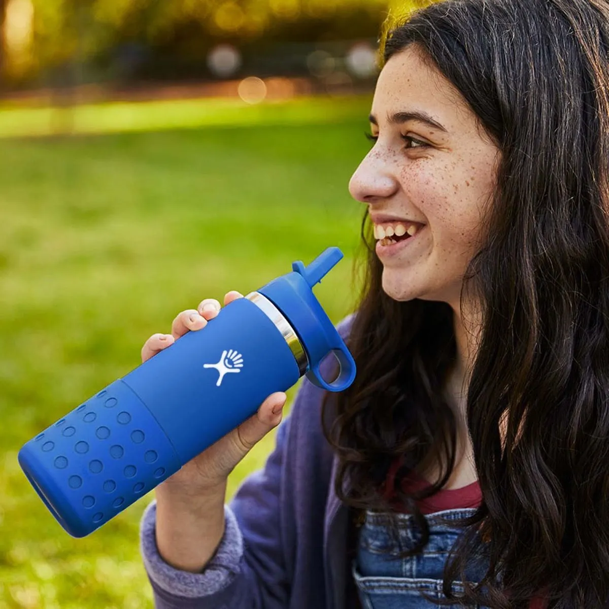 20 oz Kids Water Bottle with Straw