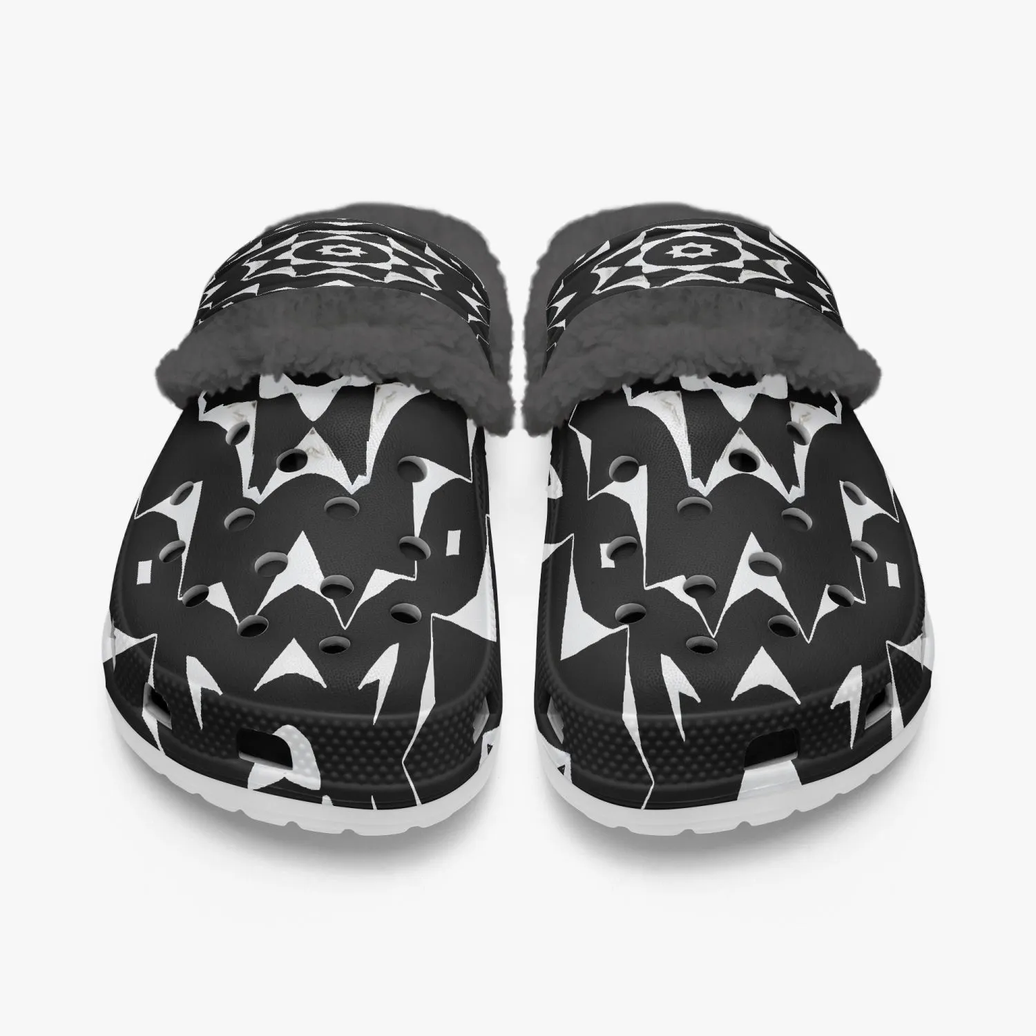 475. Lined All Over Printed Clogs