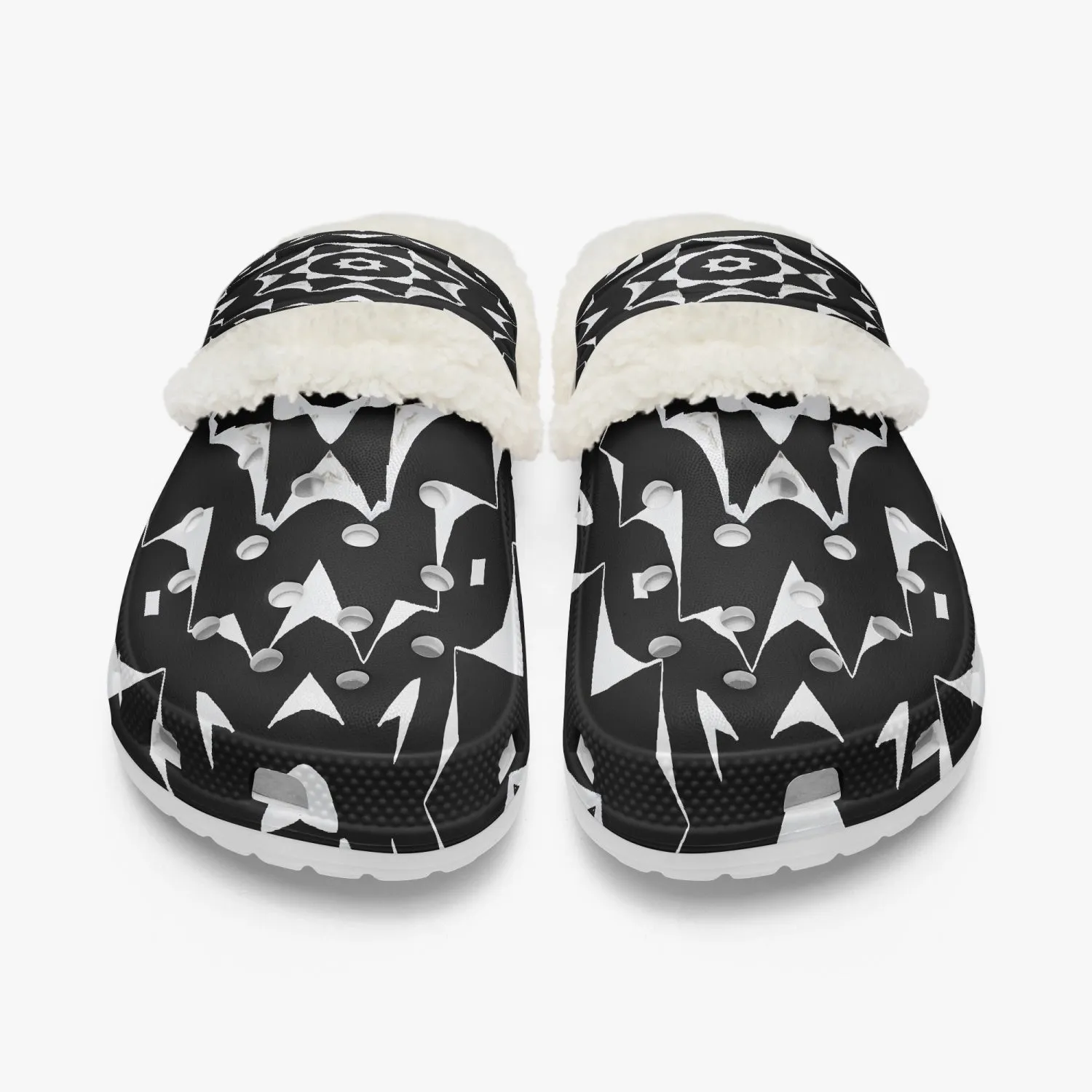 475. Lined All Over Printed Clogs