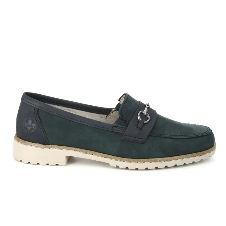 51860-14 Navy Slip On