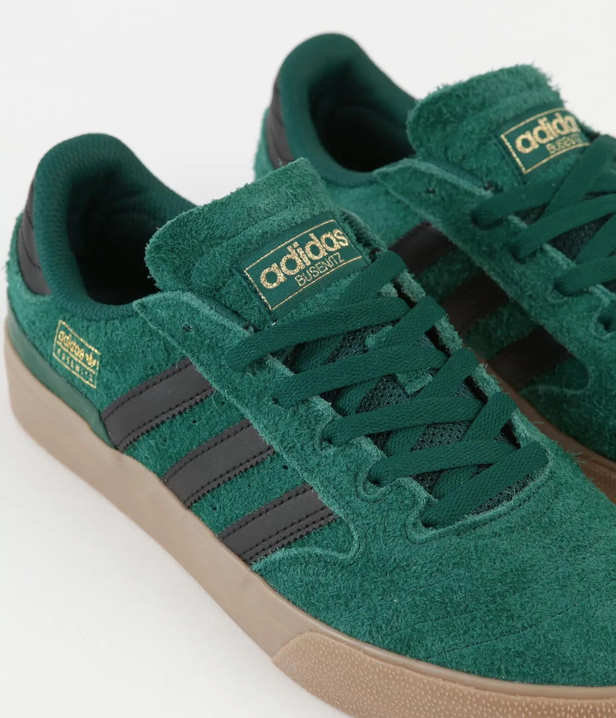 Adidas Busenitz Vulc II Shoes - Collegiate Green / Core Black / Gum