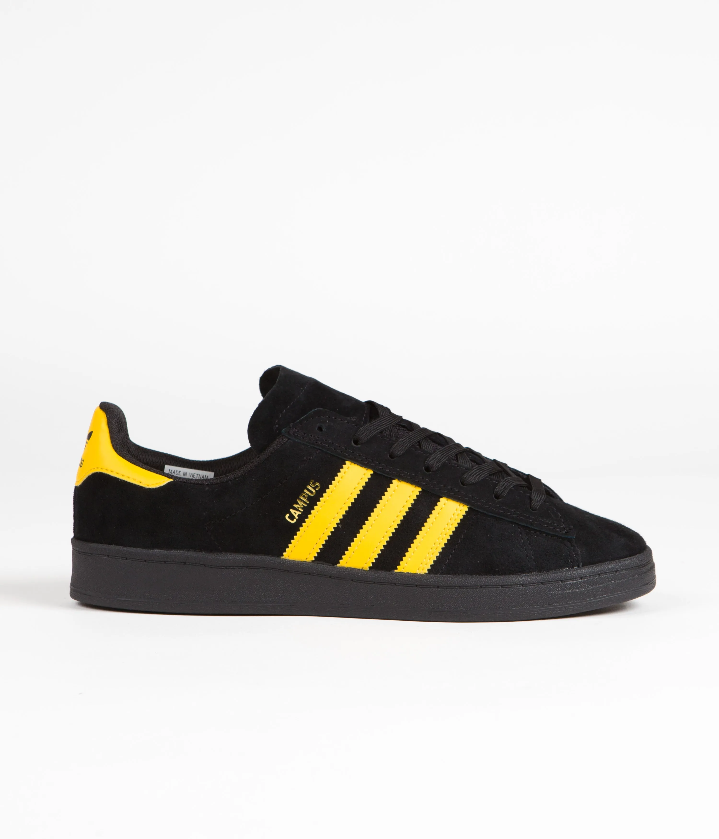 Adidas Campus Adv Shoes - Core Black / Bold Gold / Core Black