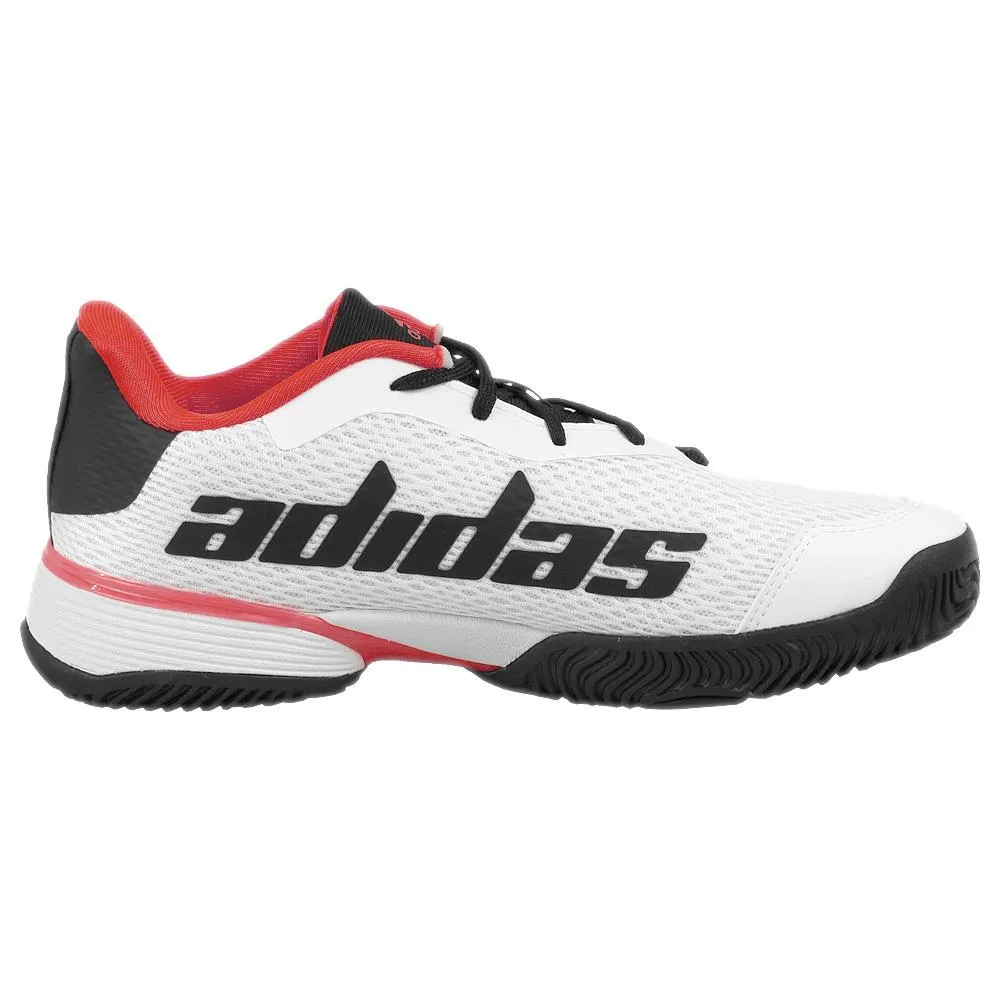 adidas Junior Barricade K - Cloud White/Core Black