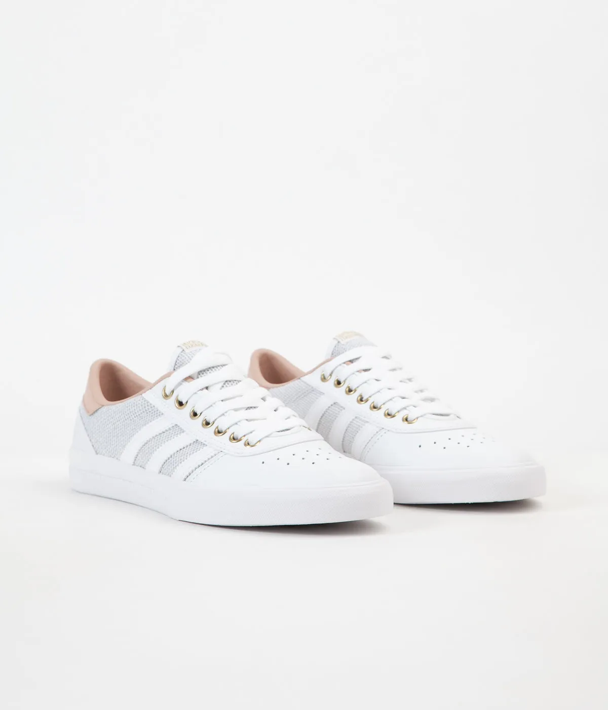 Adidas Lucas Premiere Shoes - White / Ash Pearl / Gold Metallic