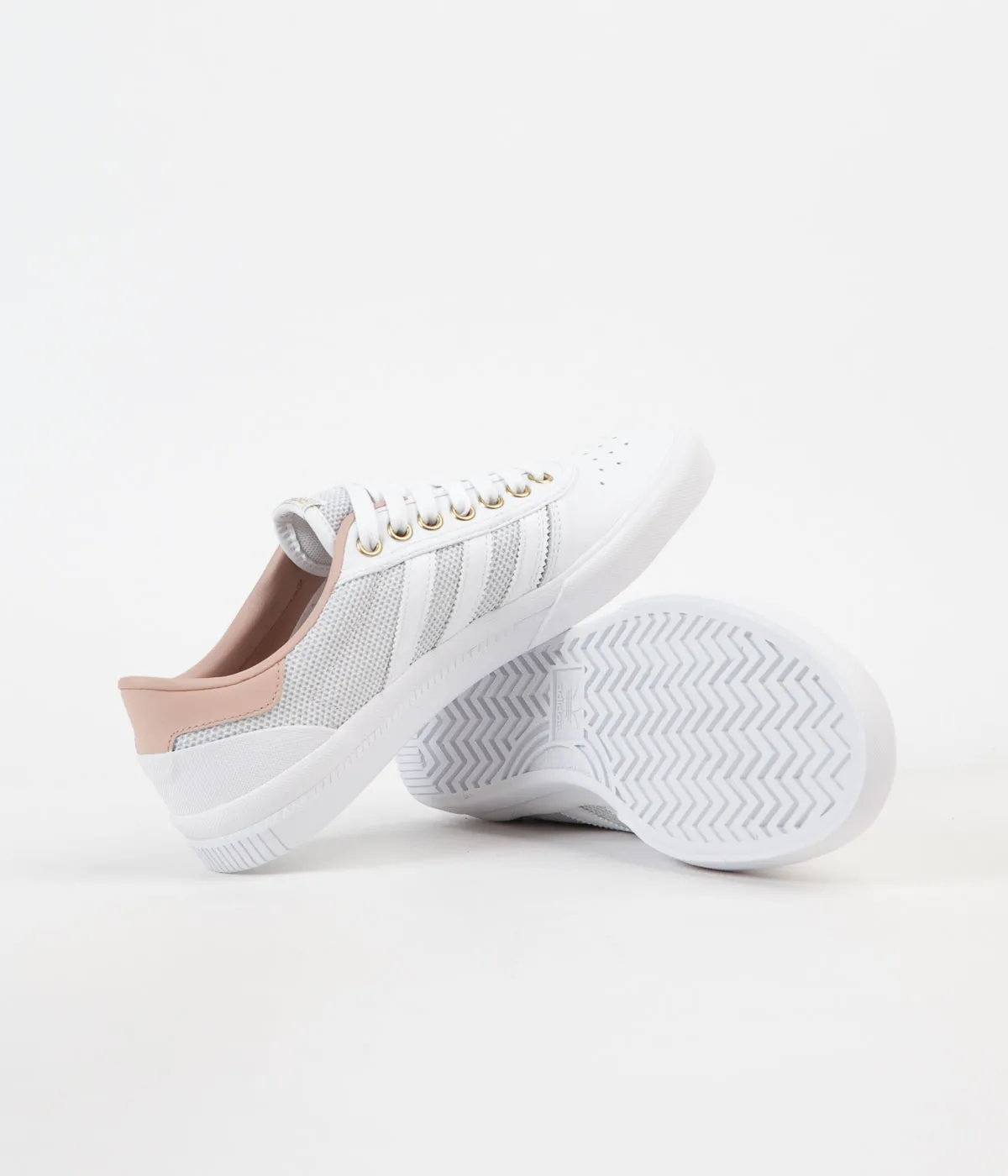 Adidas Lucas Premiere Shoes - White / Ash Pearl / Gold Metallic