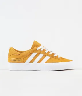 Adidas Matchbreak Super Shoes - Tactile Yellow / White / Gold Metallic