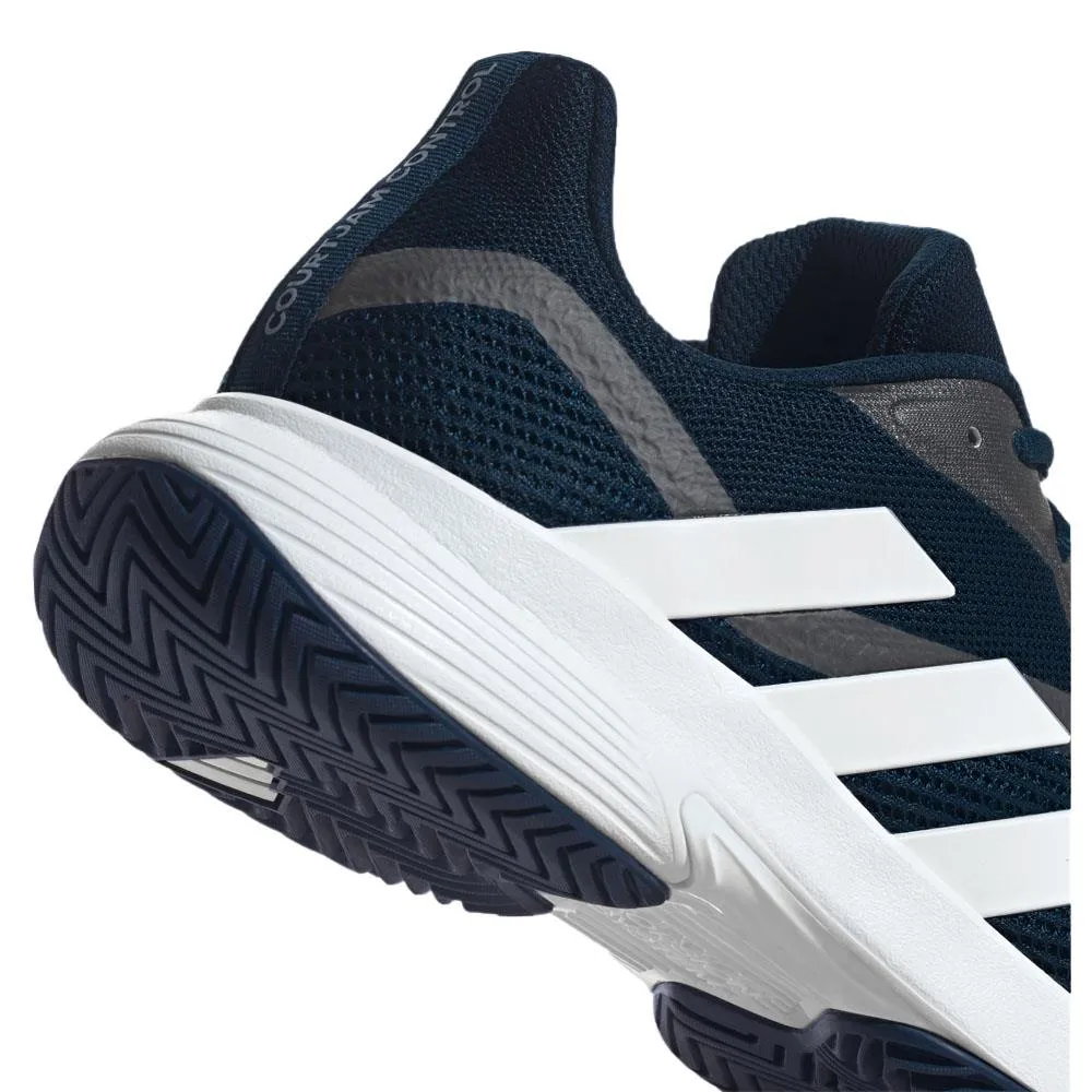 adidas Men's CourtJam Control - Team Navy Blue 2/Cloud White