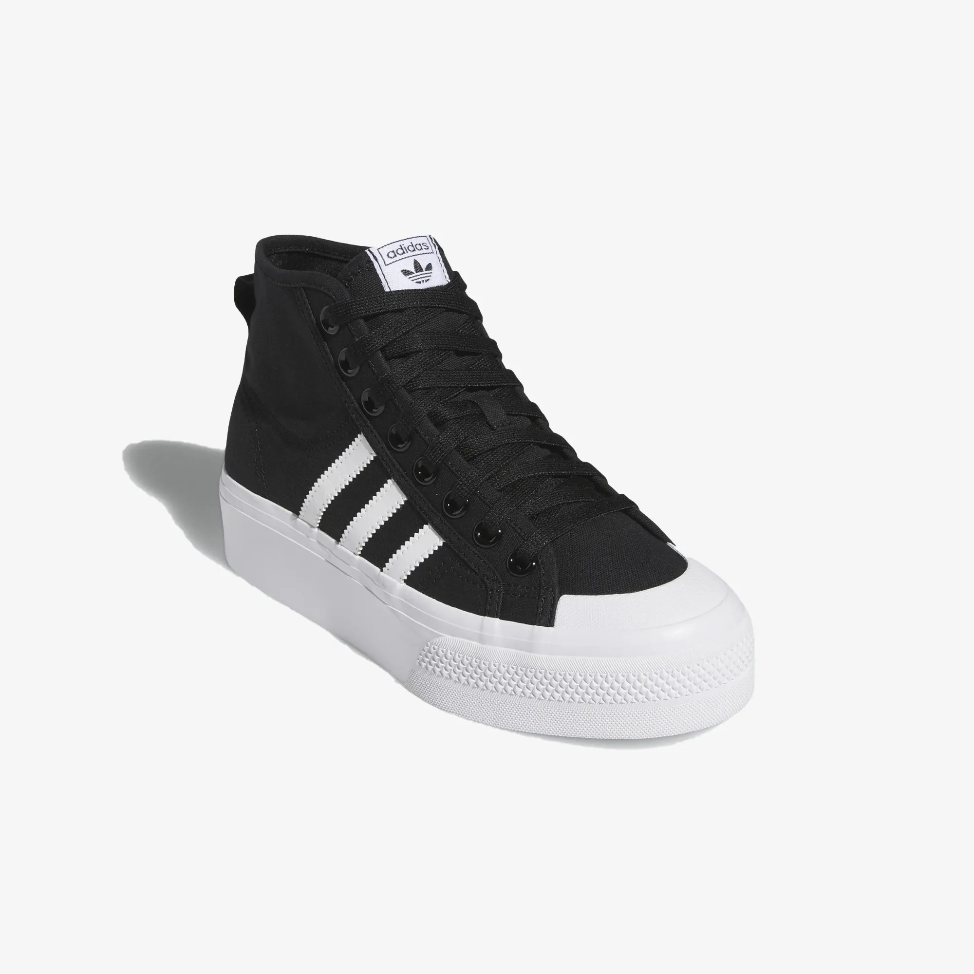 Adidas Originals | WMN'S NIZZA PLATFORM MID  { BLACK