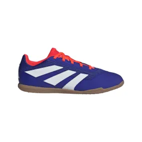 Adidas Predator Club IN Sala Football Shoes (White/Lucid Blue/Solar Red)