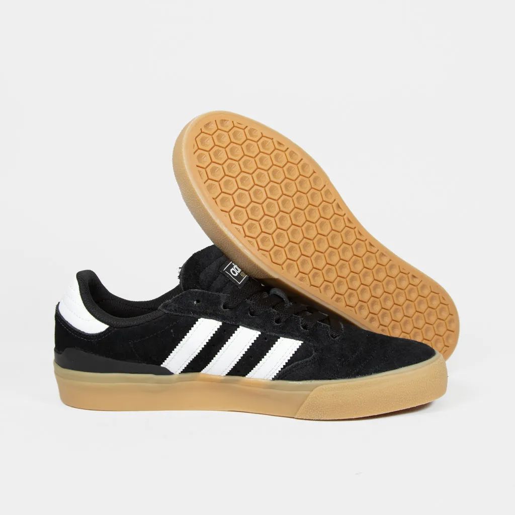 Adidas Skateboarding - Busenitz Vulc 2 Shoes - Core Black / Footwear White / Gum