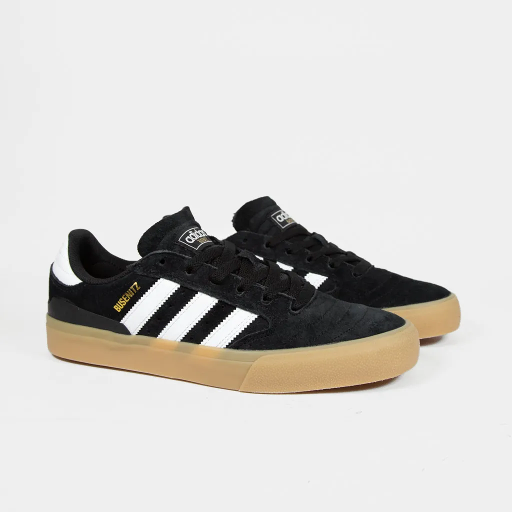 Adidas Skateboarding - Busenitz Vulc 2 Shoes - Core Black / Footwear White / Gum