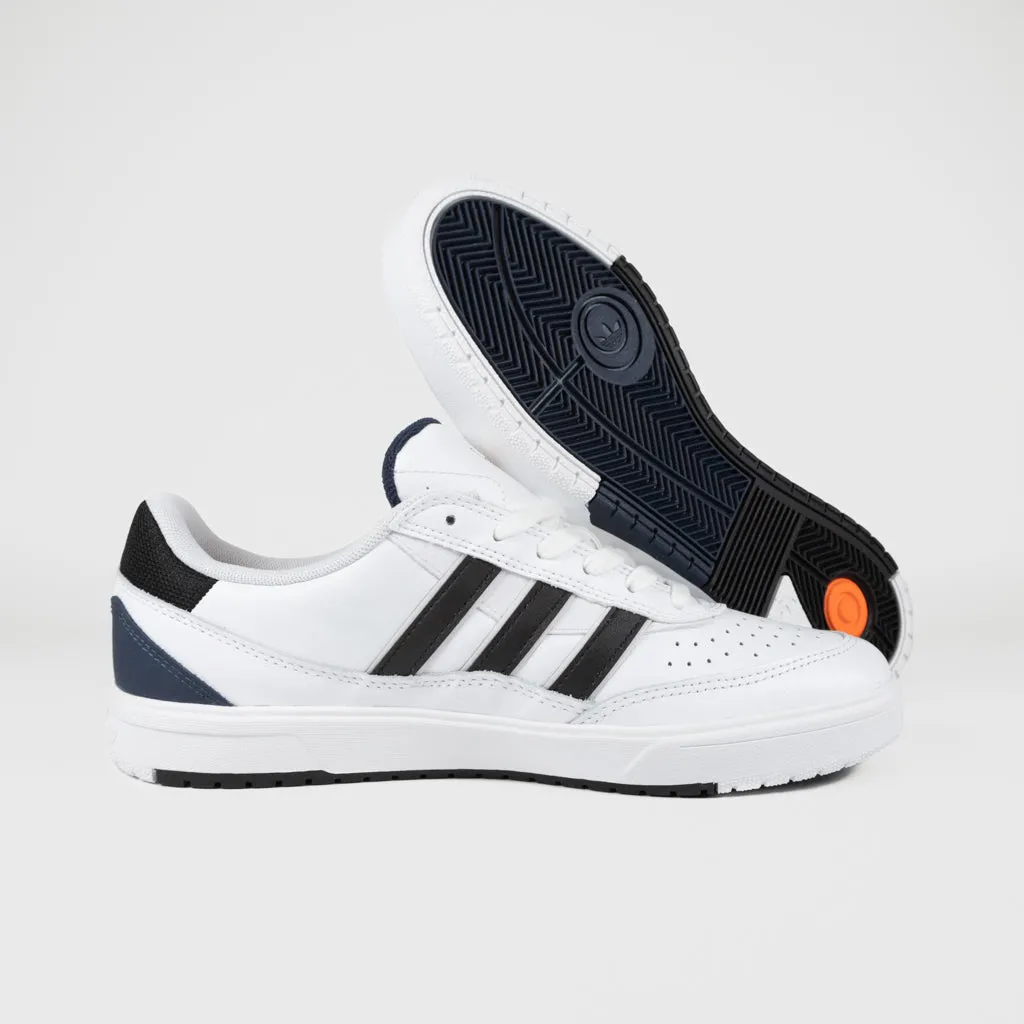 Adidas Skateboarding - Tyshawn II Shoes - Footwear White / Core Black / Collegiate Navy