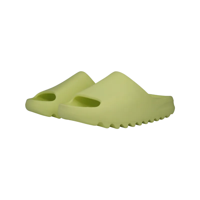 Adidas Yeezy Slides Glow Green (GX6138) Kanye West Men's Size 5-12 Shoes