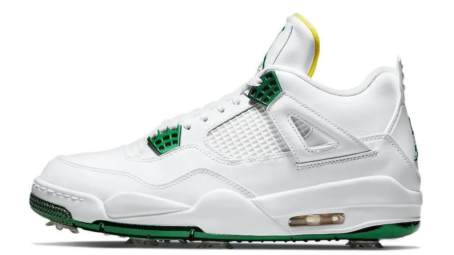 AIR JORDAN 4  GOLF METALLIC GREEN