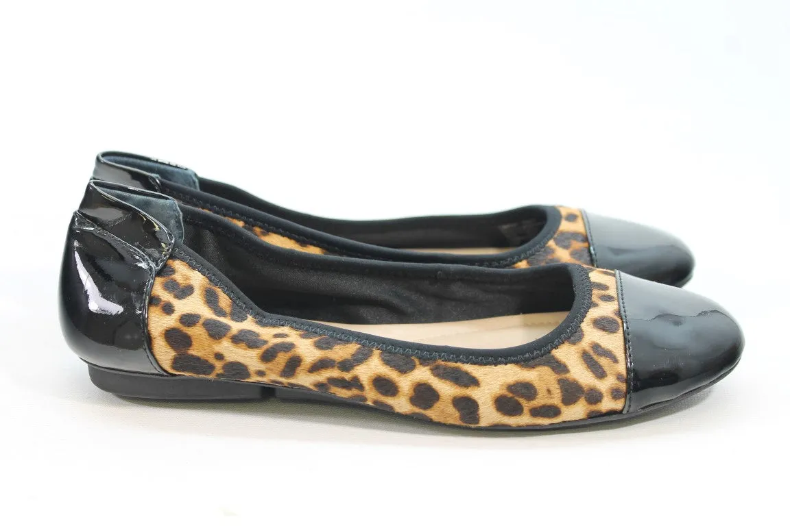 Alfani Tevii Women's Leopard Flats 6.5M(ZAP15275)