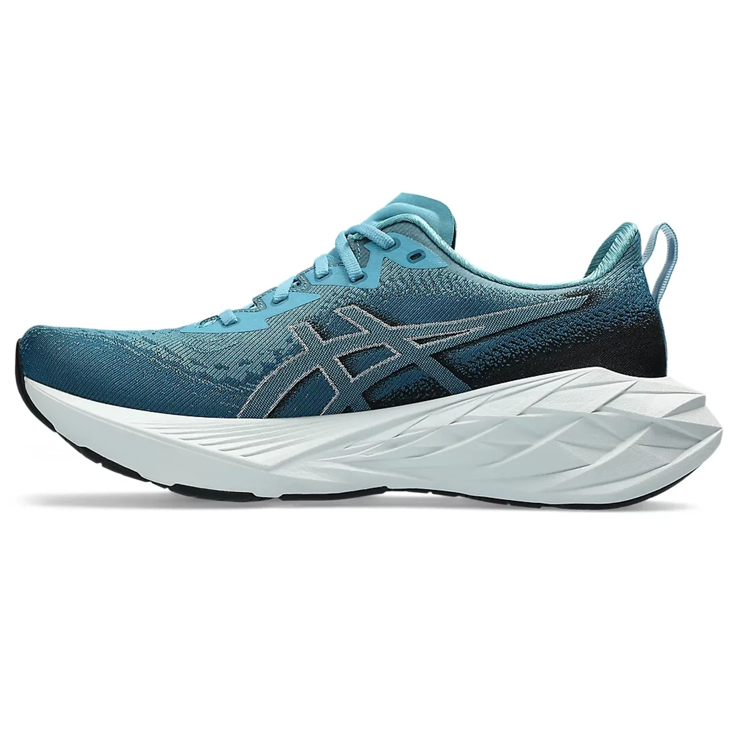 Asics Novablast 4 Men's Running Shoes,  Blue Teal/Evening Teal