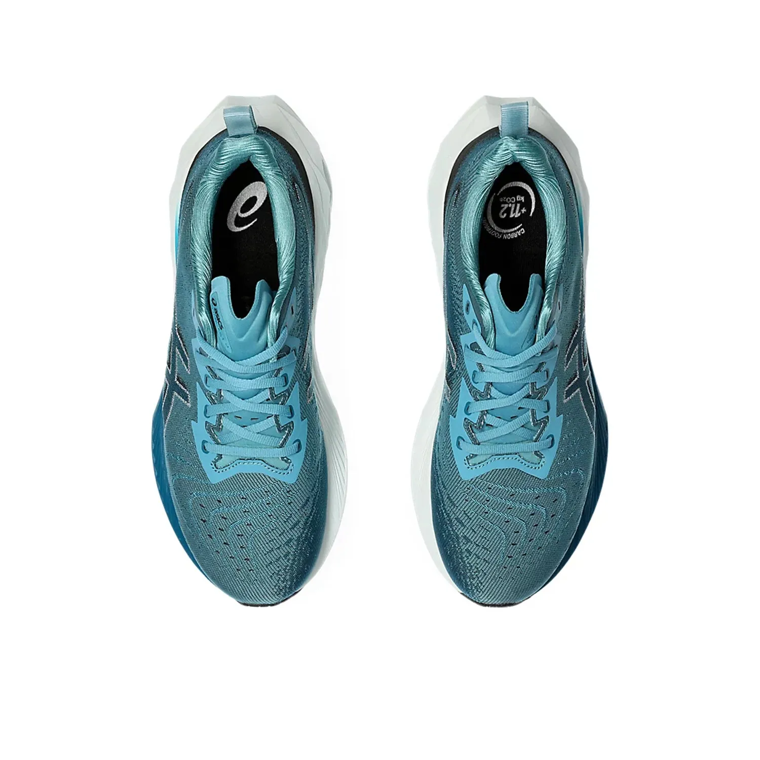 Asics Novablast 4 Men's Running Shoes,  Blue Teal/Evening Teal