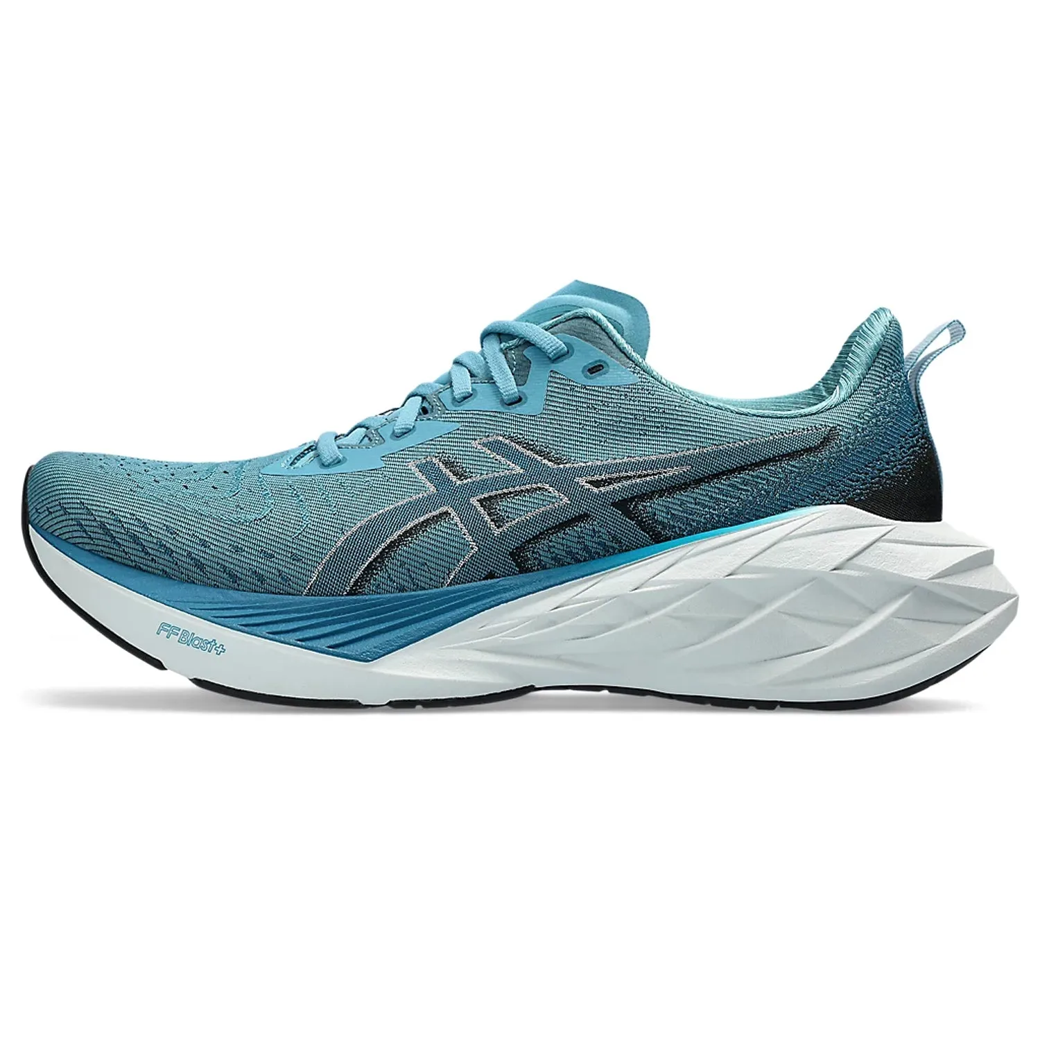 Asics Novablast 4 Men's Running Shoes,  Blue Teal/Evening Teal