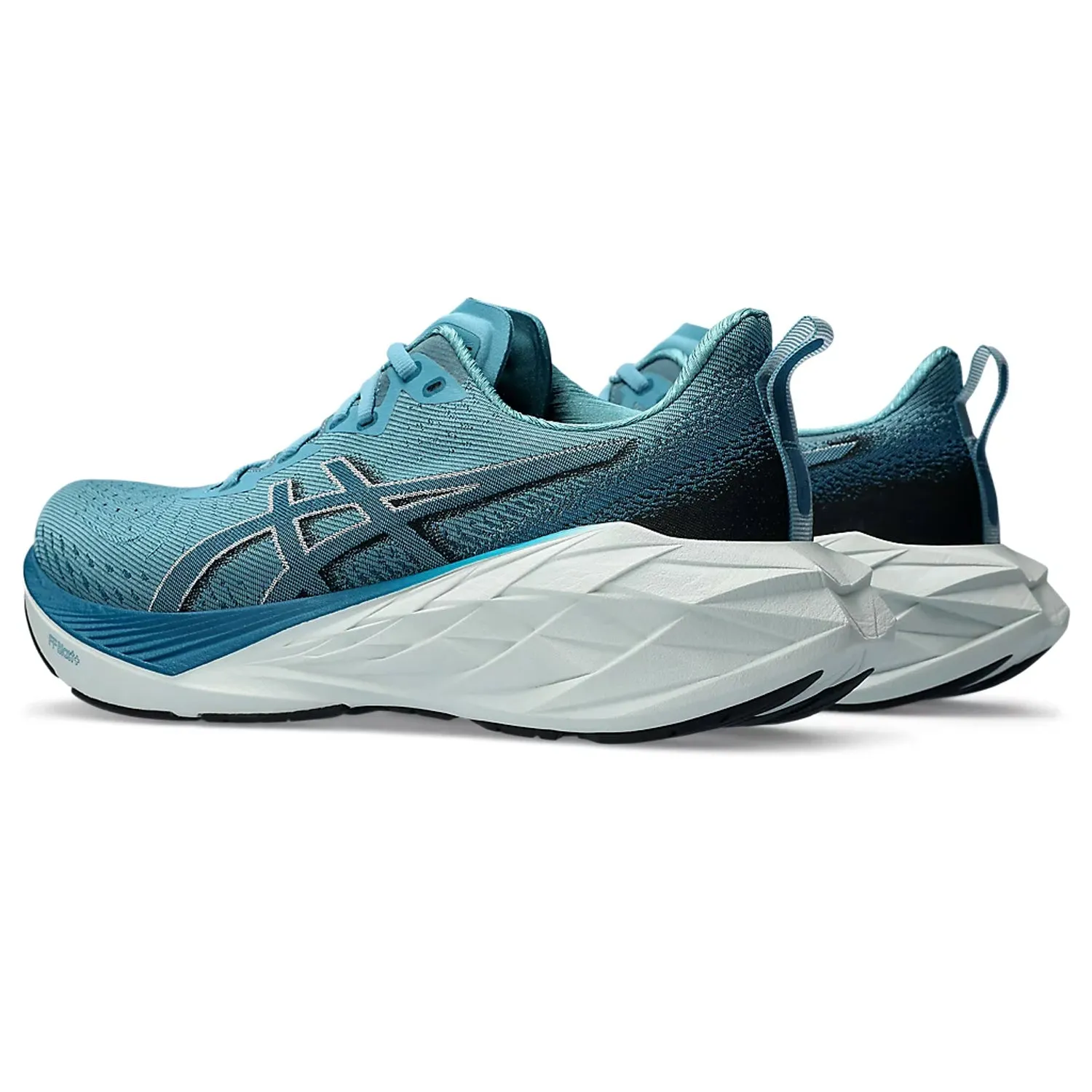 Asics Novablast 4 Men's Running Shoes,  Blue Teal/Evening Teal