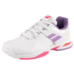 Babolat Junior Propulse - AC - White/Lavender