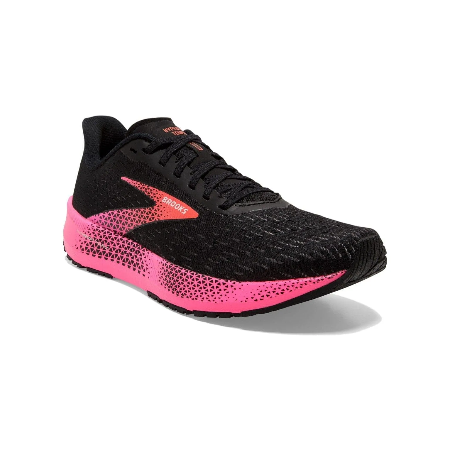 Brooks Hyperion Tempo (Women's) - Black/Pink/Hot Coral