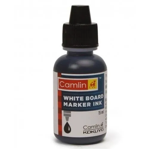 Camlin Kokuyo White Board Marker Ink - Black (15ml)