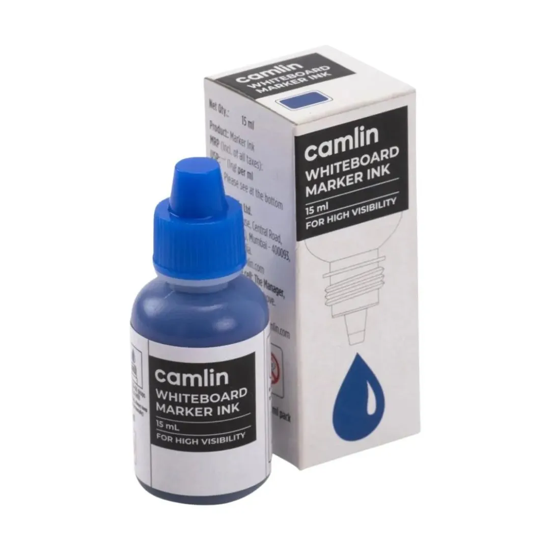 Camlin Kokuyo Whiteboard Marker Ink-Blue(15ml)