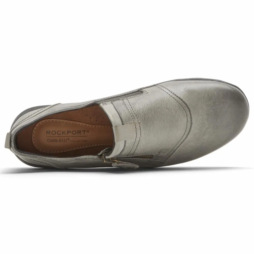 Cobb Hill AMALIE ZIPPER SLIPON GREYISH BLUE