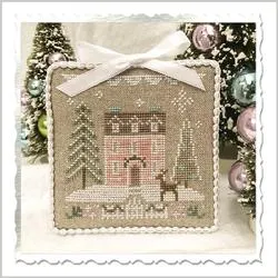 Counted Cross-Stitch Pattern: Glitter Village