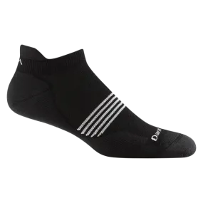 Darn Tough Element No Show Tab Lightweight Running Sock (Men's) - Black