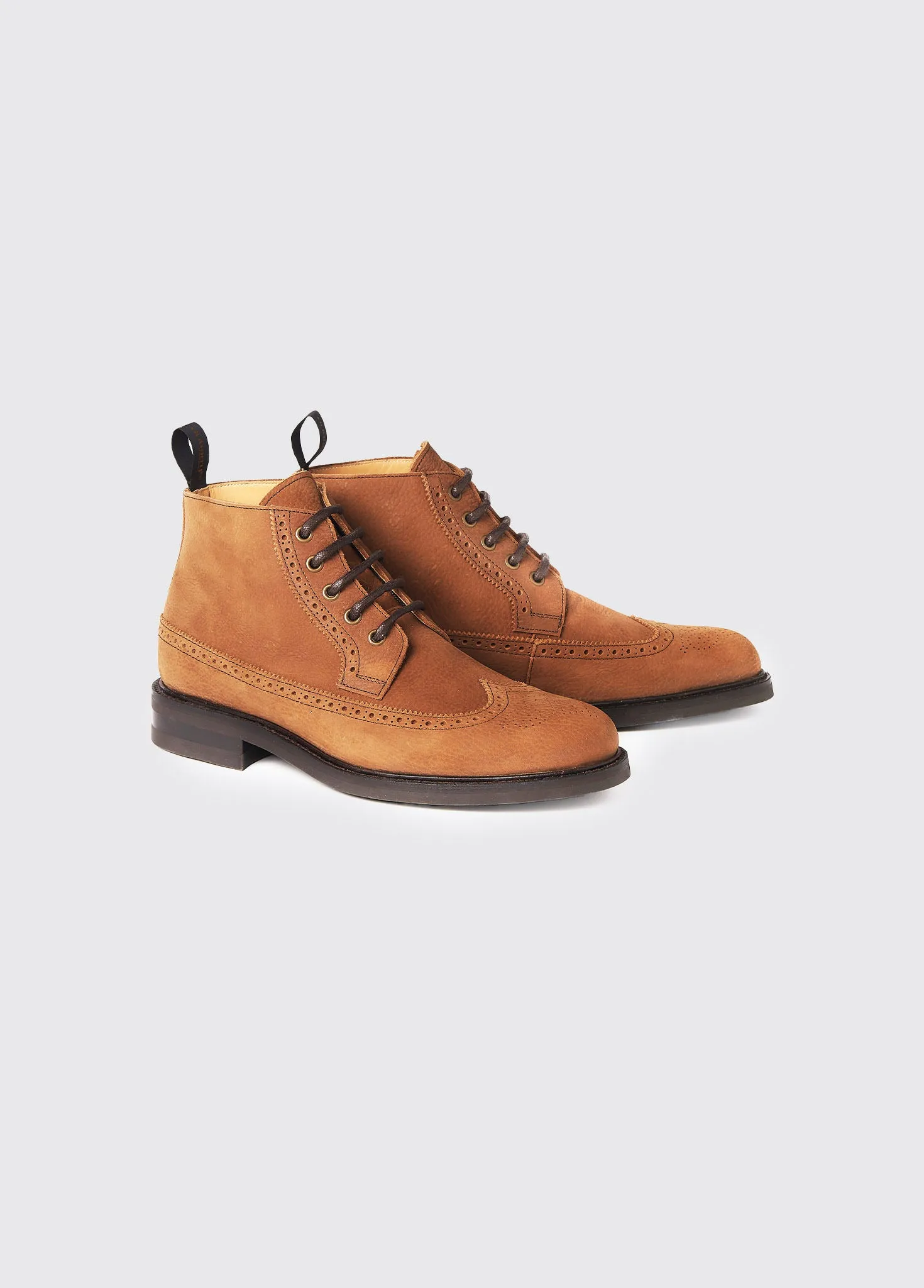 Down Goodyear  Brogue Boot - Brown