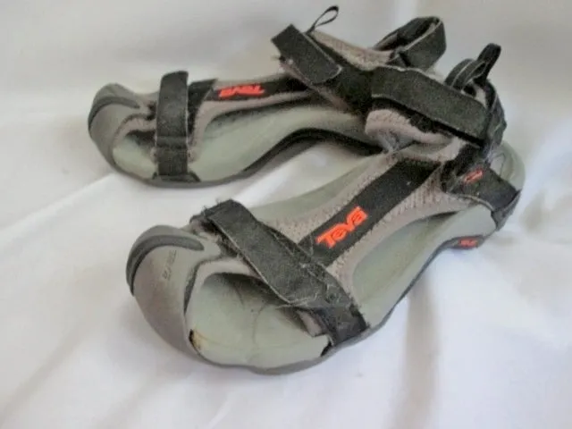 EUC Mens TEVA 6996 TOACHI RIVER SANDAL Water Aqua SHOE GRAY 10 Camping Outdoor