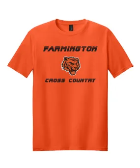 Farmington Cross Country Short Sleeve Shirt - Orange