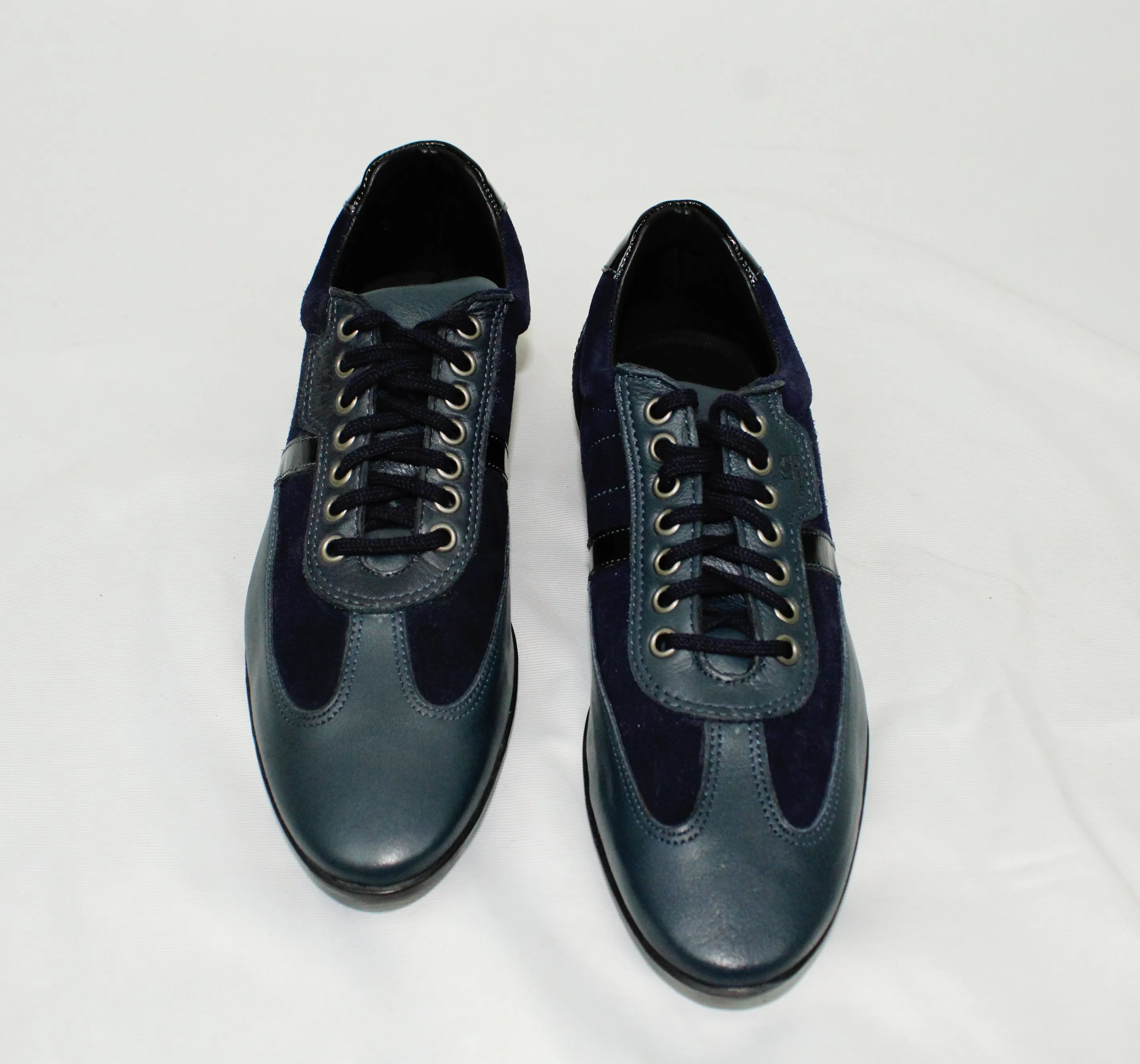 Gian Luca Suede Lace Navy