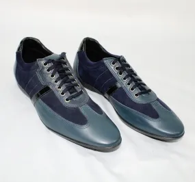 Gian Luca Suede Lace Navy