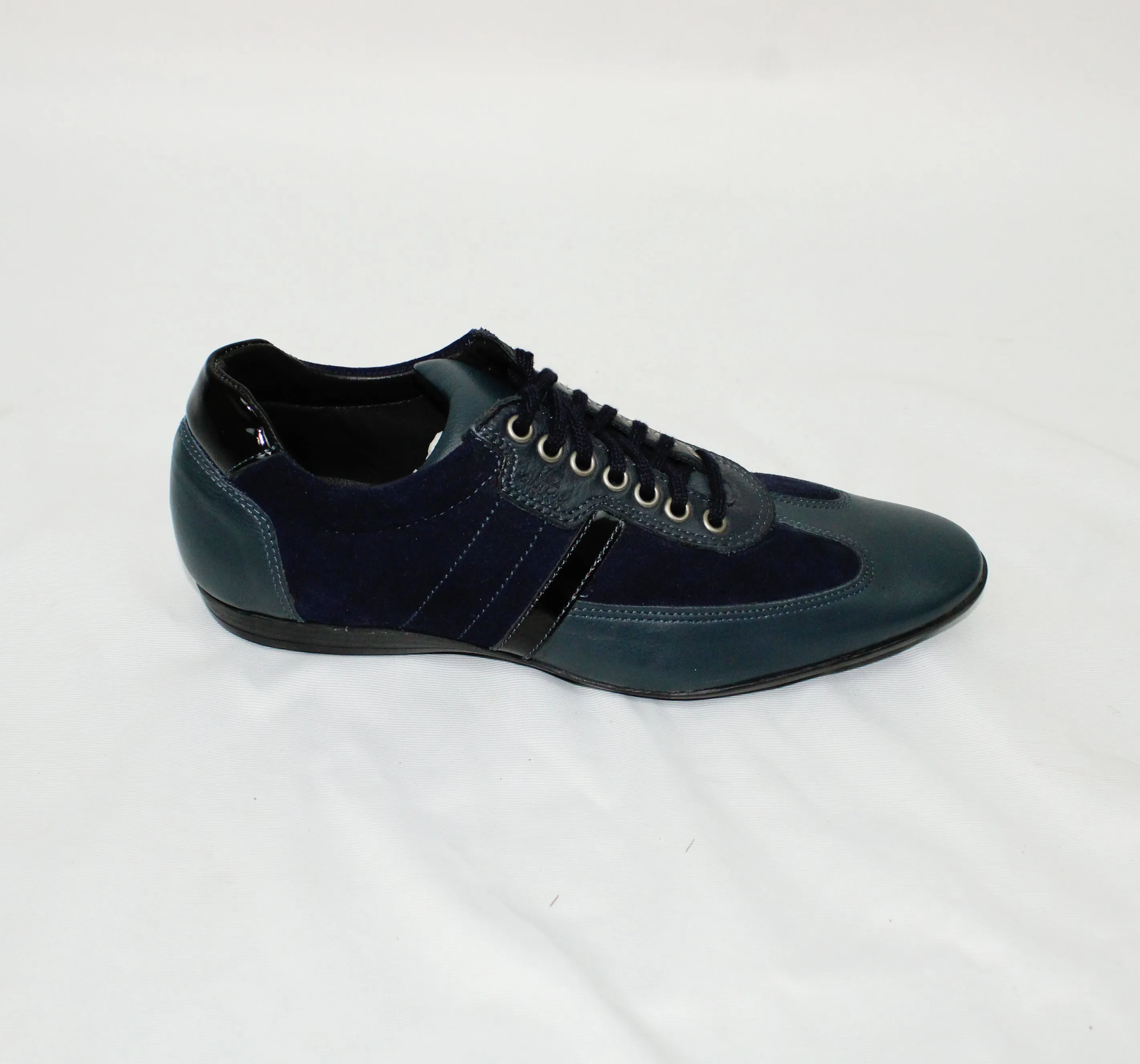 Gian Luca Suede Lace Navy