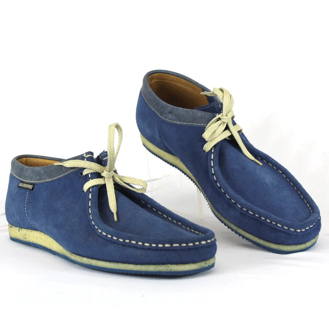 Grasshopper Suede Ocean/Navy Denim