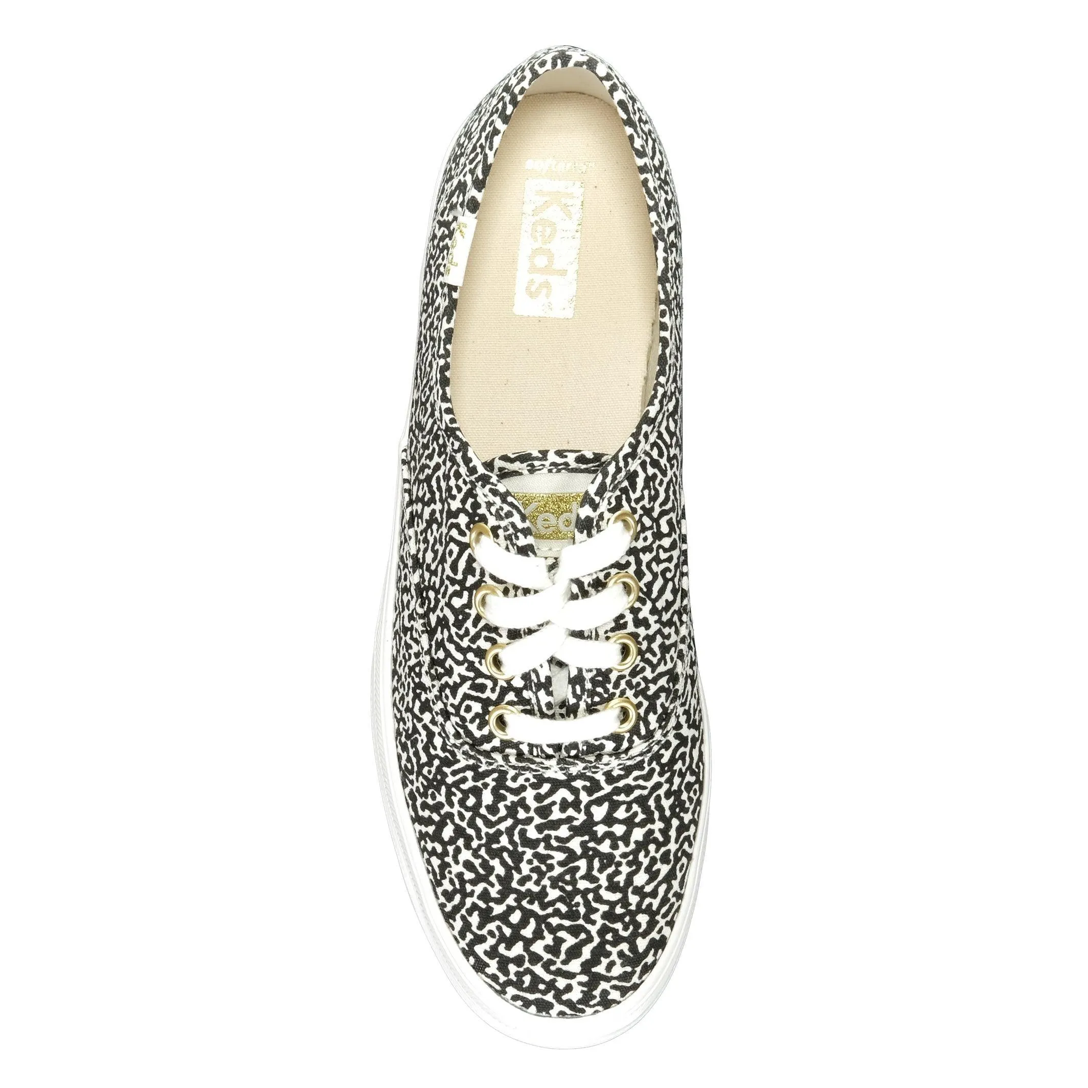 Keds Triple CVO OC Notebook Print Cream Black