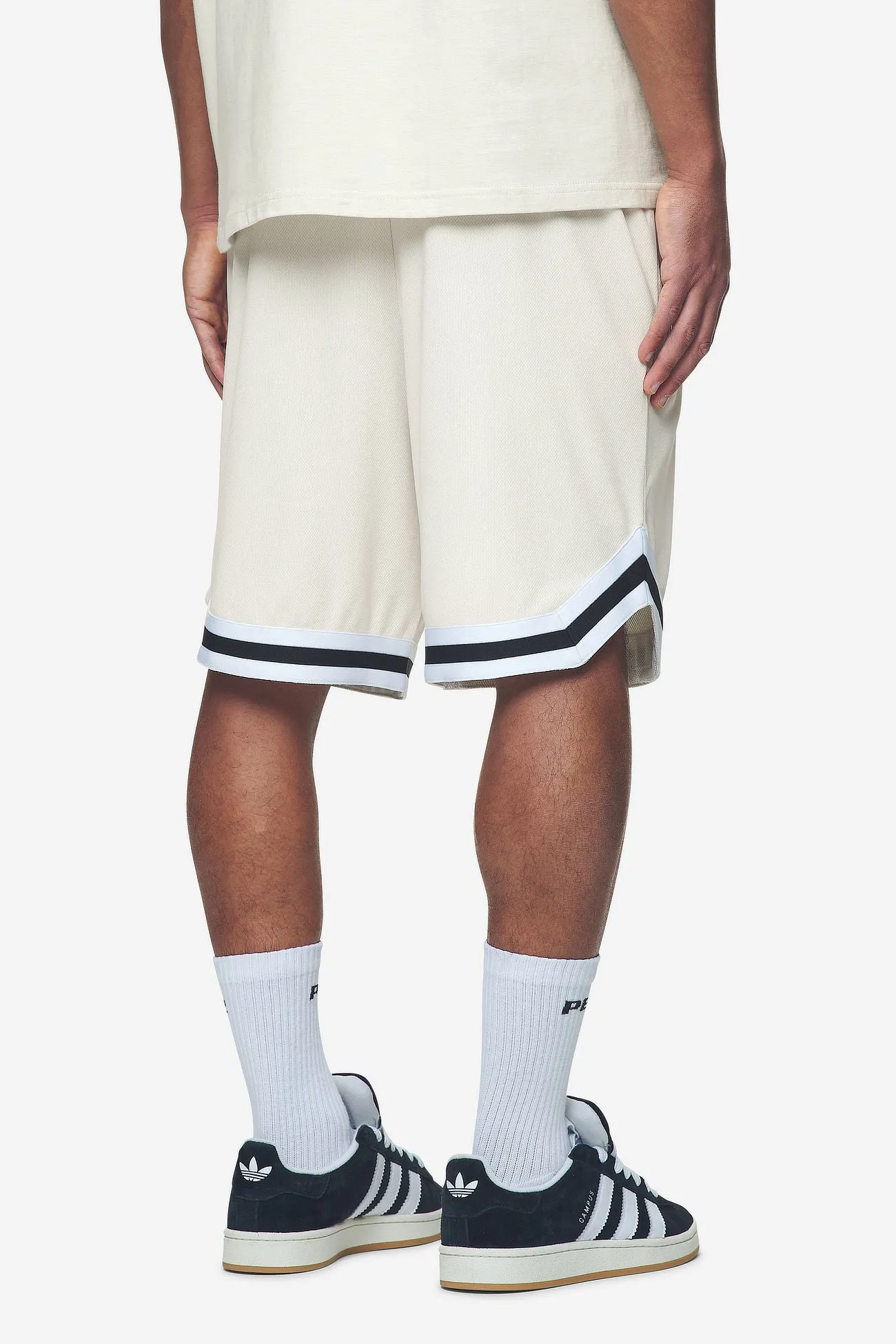 Lansing Basketball Shorts Salty Cream