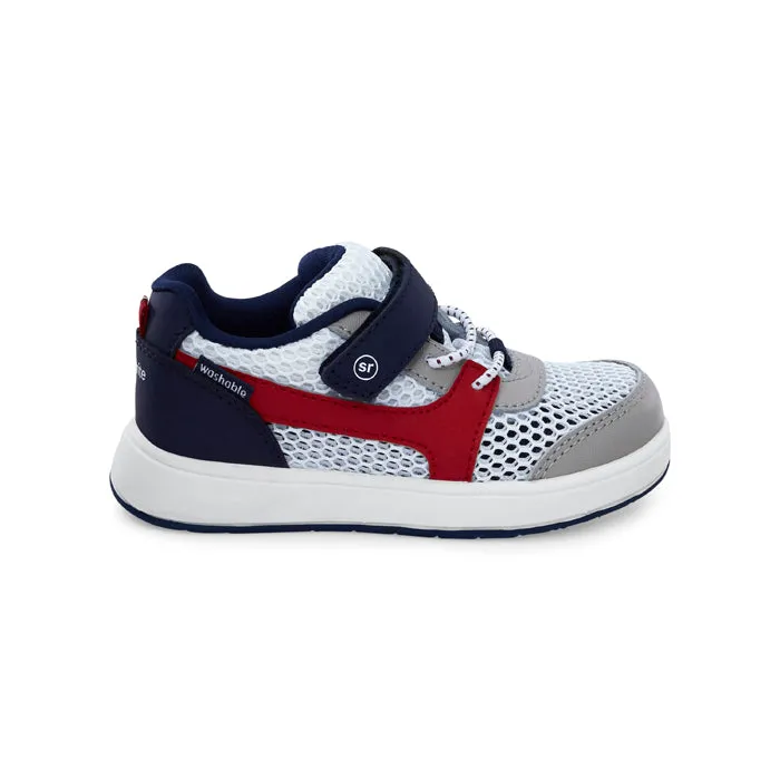 Little Boy Stride Rite M2P Harbor White/Navy