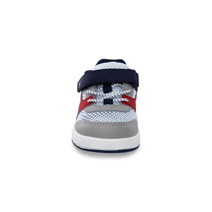 Little Boy Stride Rite M2P Harbor White/Navy