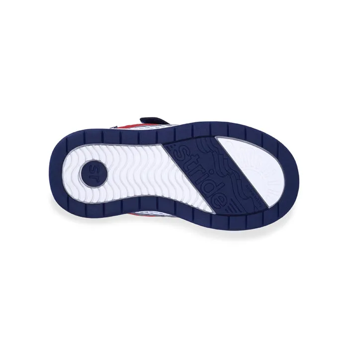 Little Boy Stride Rite M2P Harbor White/Navy