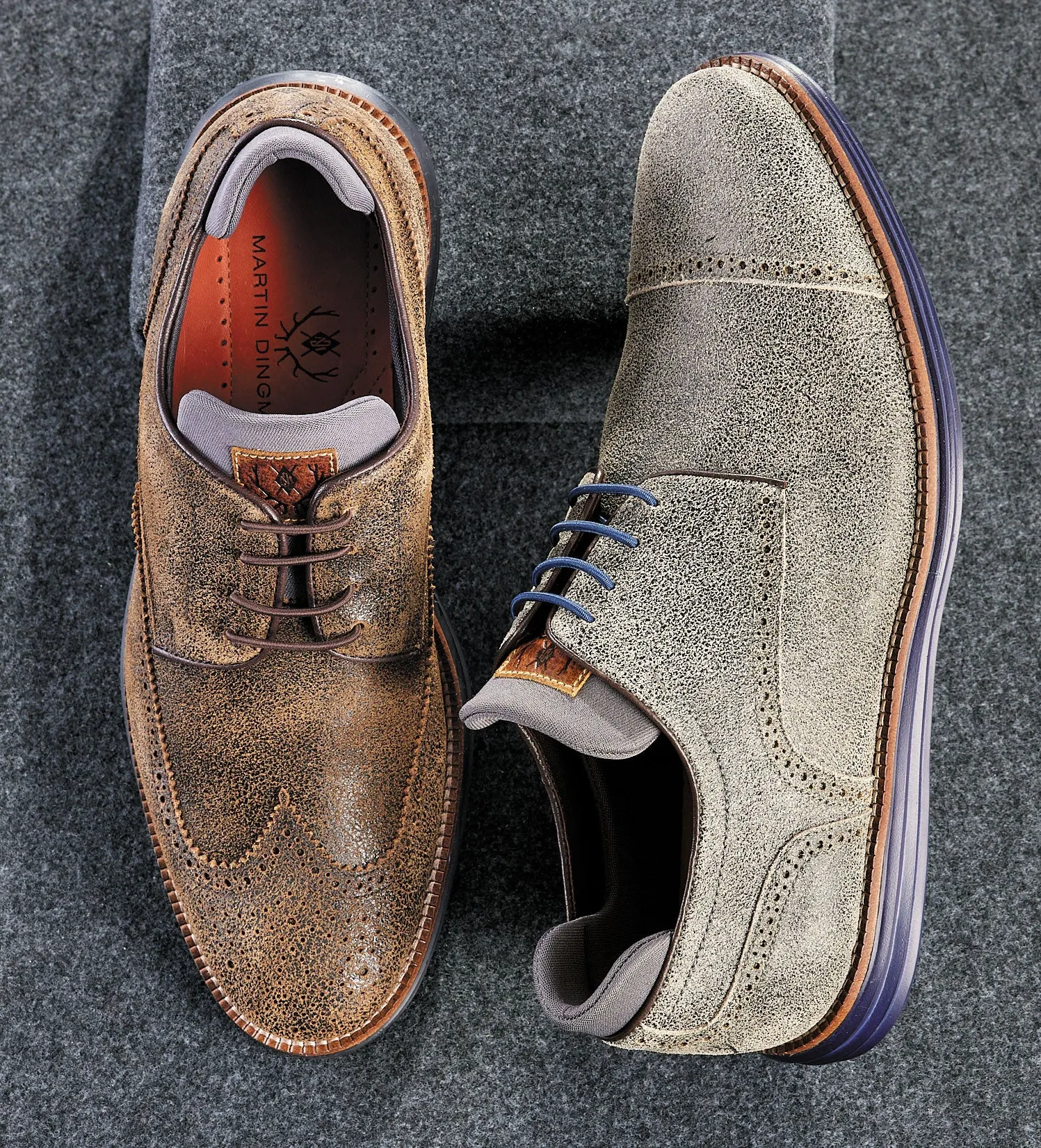 Martin Dingman Countryaire Cap Toe Oxfords