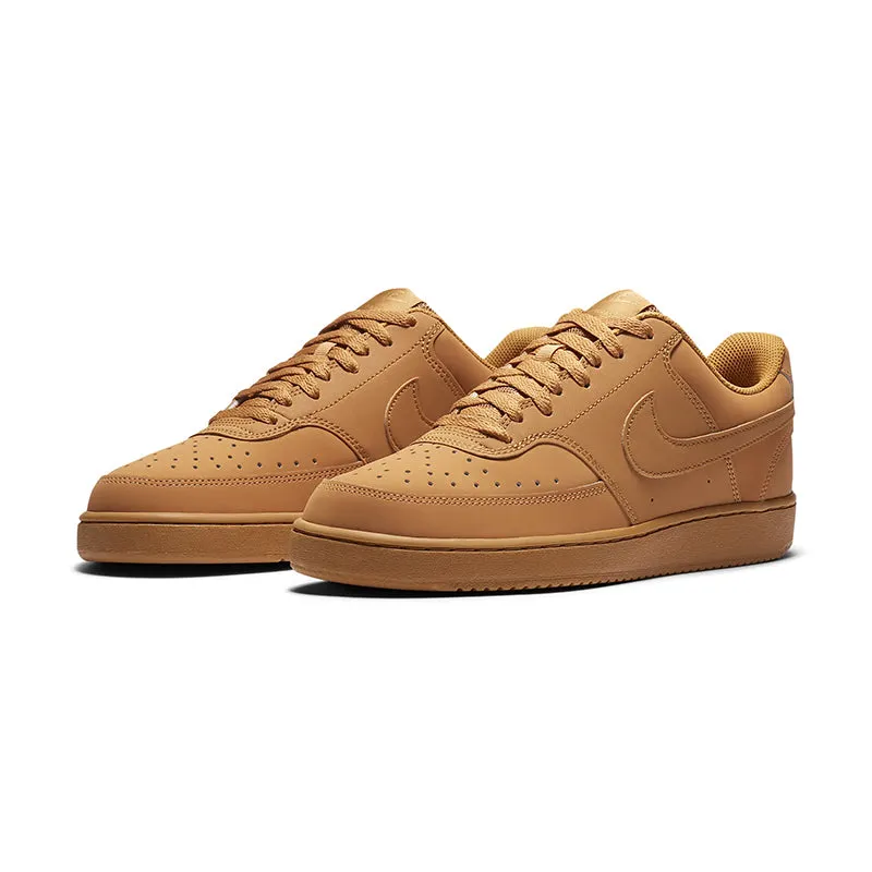 Men's Court Vision Low Flax/Flax/Wheat