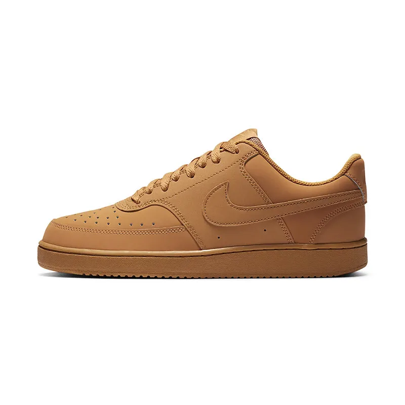 Men's Court Vision Low Flax/Flax/Wheat