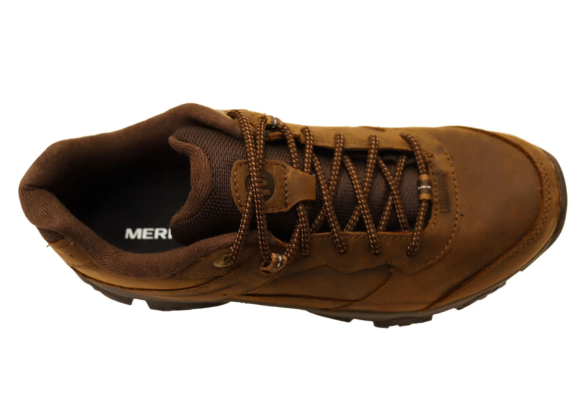 Merrell Mens Moab Adventure 3 Comfortable Leather Hiking Shoes