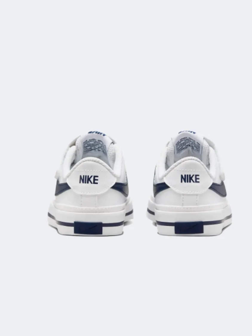 Nike Court Legacy Ps-Boys Lifestyle Shoes White/Navy