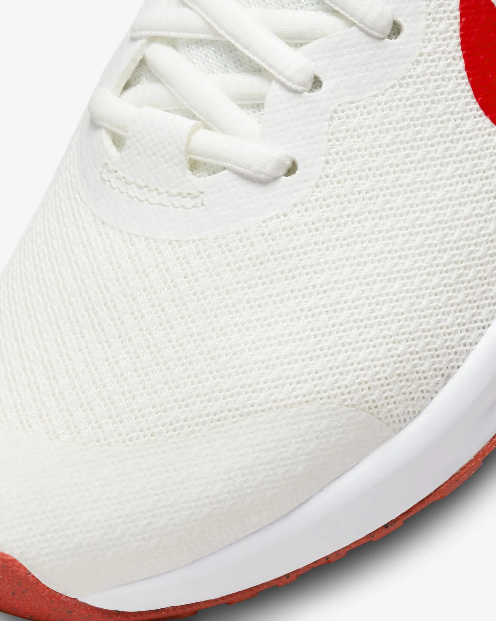 NIKE JUNIOR REVOLUTION 6 ROAD WHITE/RED RUNNING SHOES