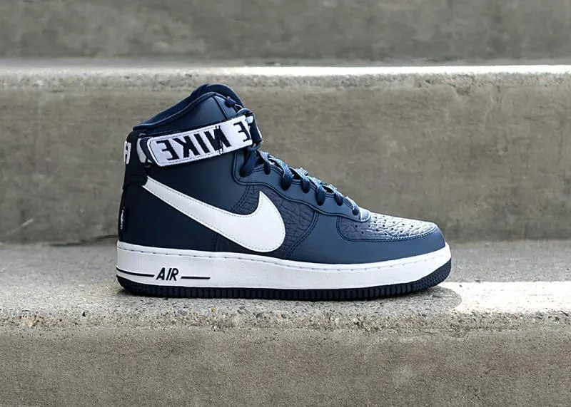 NIKE - Men - Air Force 1 High - Navy/White